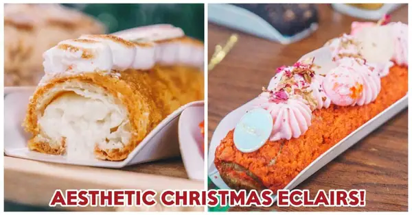 OLLELLA Review: Pretty Eclairs With Yuzu Yoghurt And Ondeh-Ondeh Flavours