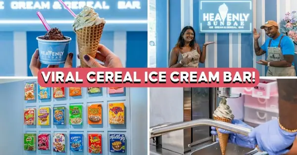 Heavenly Sundae: New DIY Cereal Ice Cream Bar In Jurong With Over 20 Flavours