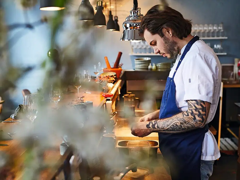 Møf, a young restaurant in Aarhus that cooks with local produce