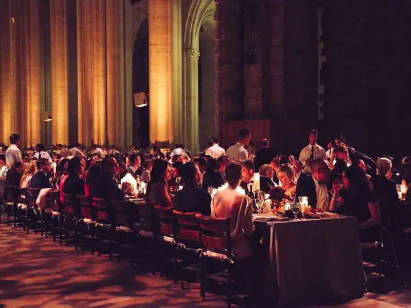 Drinking in Church: A Feast to Honor Artist Vik Muniz