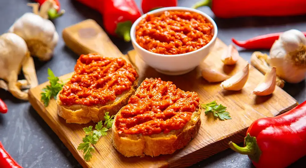 Bell Pepper Caviar for the Winter: A Step-by-Step Recipe with Photos (1,339 kcal)