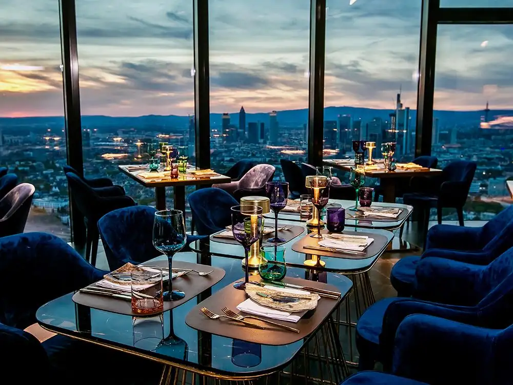 The best rooftop bars and restaurants in Frankfurt