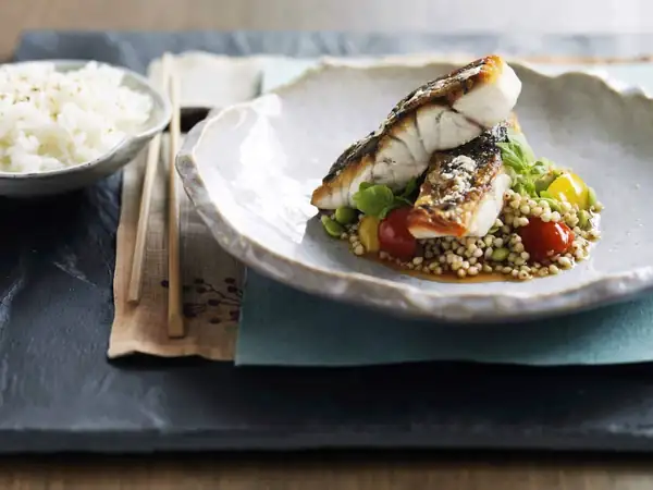 Pan-Seared Barramundi with Salsa
