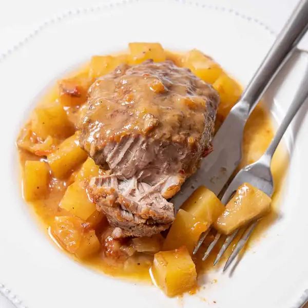 Carrillada de Cerdo (Braised Iberian Pork Cheek)