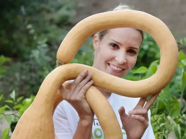 Jessica Sbaraglia, a former model turned horticulturist, cultivates vegetable gardens on the rooftops of Monaco