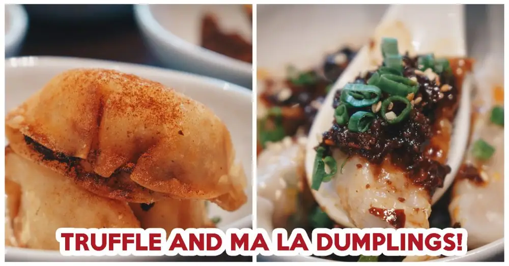 Revisión de Dumpling Darlings: Dumplings de trufa frita, ma la Dumplings y más en Amoy Street