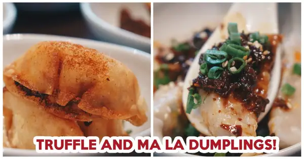 Dumpling Darlings Review: Fried Truffle Dumplings, Ma La Dumplings And More At Amoy Street