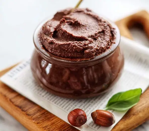 Nutella vegana casera (sin azúcar)