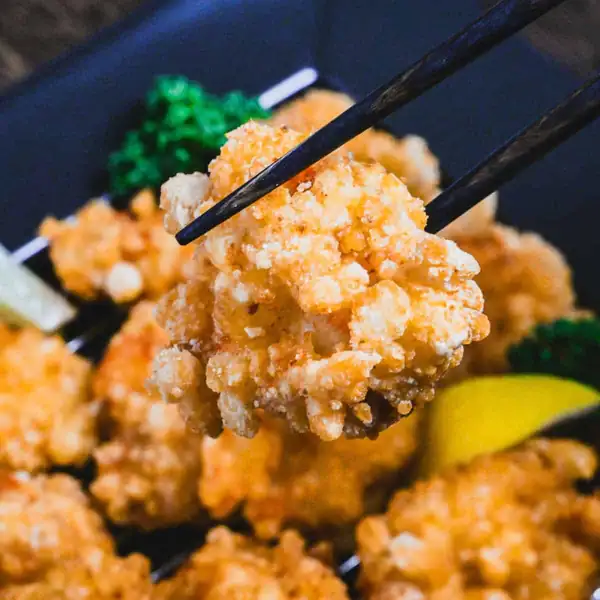 Pechuga de pollo Karaage definitiva con limón