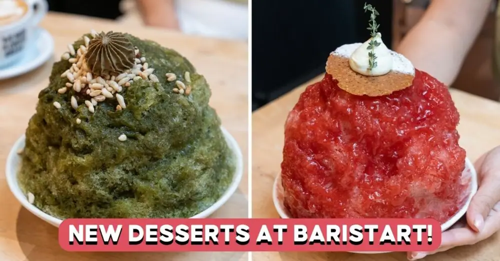 Baristart tiene nuevos Hojicha y Strawberry Kakigori