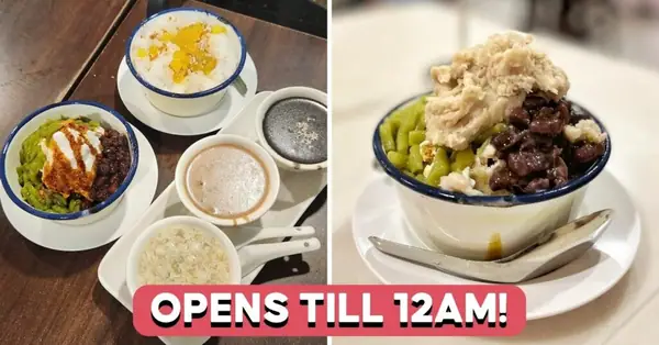 El popular postre Yat Ka Yan tiene una salida Bugis con Durian y orh nee Chendol