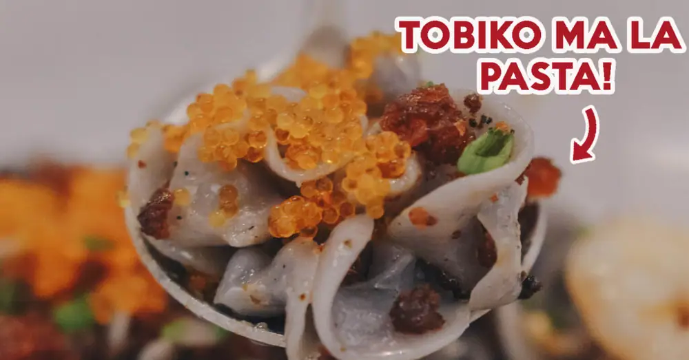 Revisión de Pasta Supremo: Ma la Pasta y Bak kwa Jam Desde $ 5 ++ en suntec city