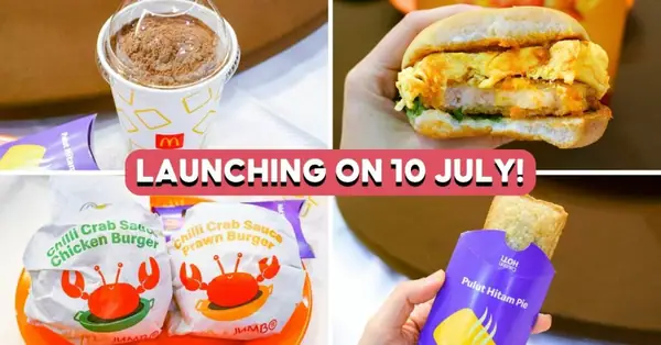 McDonald’s To Launch Chilli Crab Sauce Burgers With JUMBO Seafood—Here's Our Honest Review