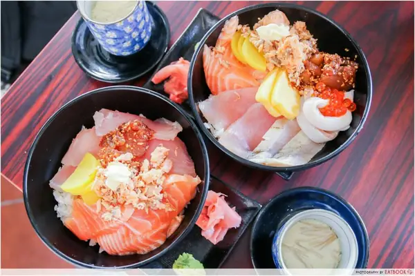 Sakanadonya Kunimaru Review: Chirashidon Set Meals With Heaps Of Sashimi in the CBD!