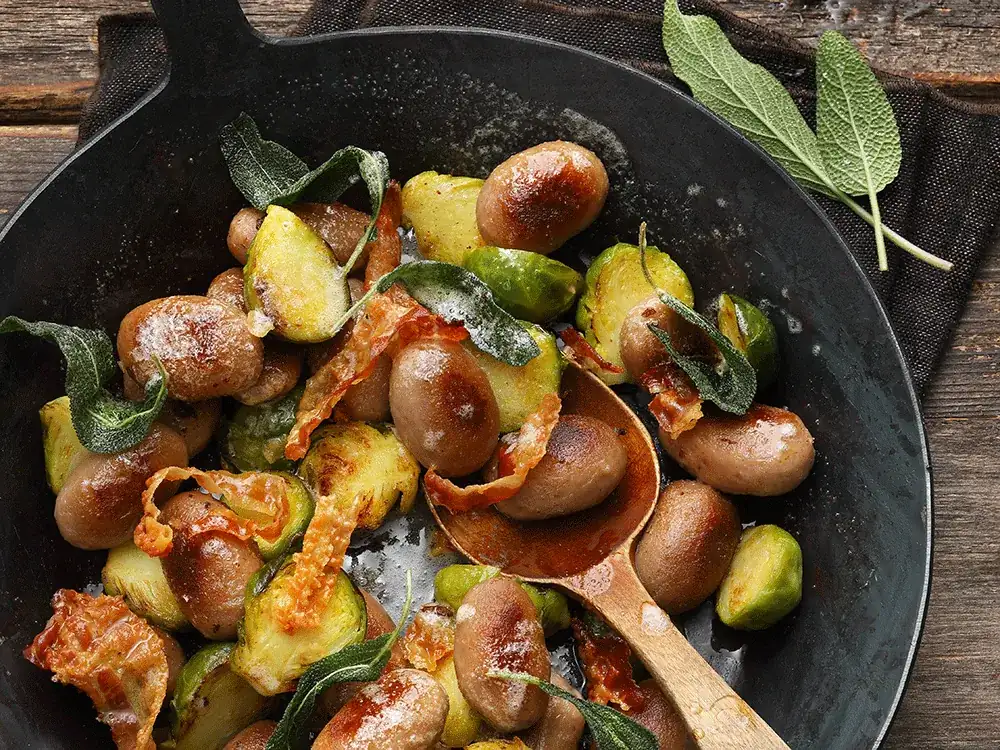 Chestnut gnocchi
