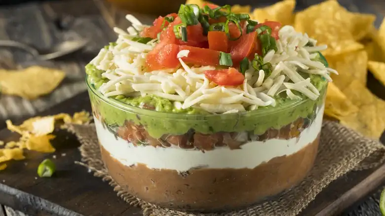 Score A Touchdown This Super Bowl Sunday With A Creative Twist On 7-Layer Dip