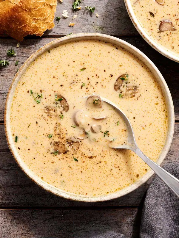 Simple Ingredients, Big Comfort: Creamy Mushroom Soup