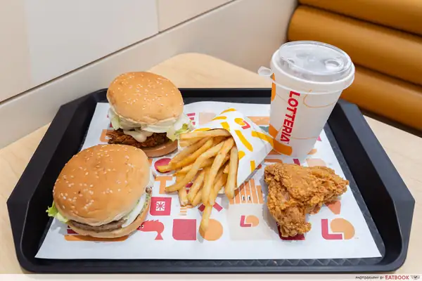 First Look At Lotteria Jurong Point: Famous K-Burgers, New Mango Bingsu And More