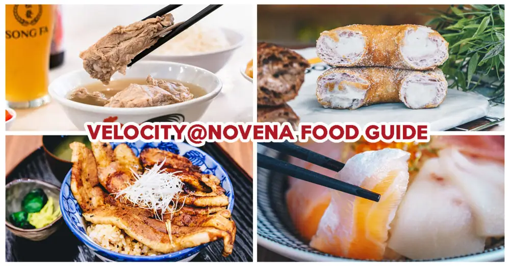 Velocity@Novena Square Food Guide: 12 Places To Eat, Including Bak Kut Teh And Orh Nee Doughnuts