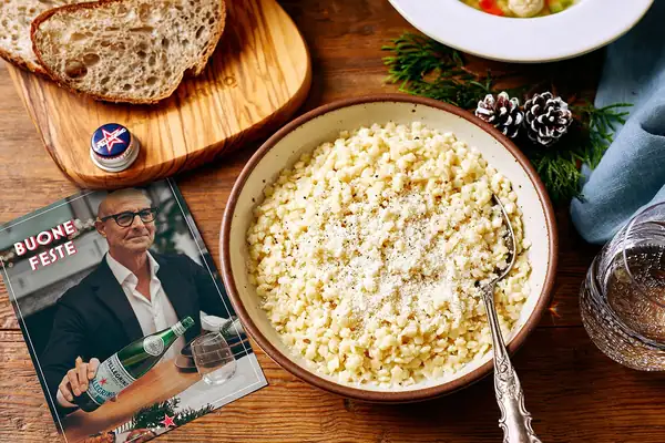 Pastina clásica de Stanley Tucci