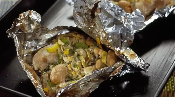 Chicken breasts in envelopes