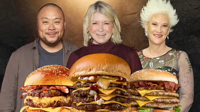 How 13 Celebrity Chefs Enjoy Their Burgers