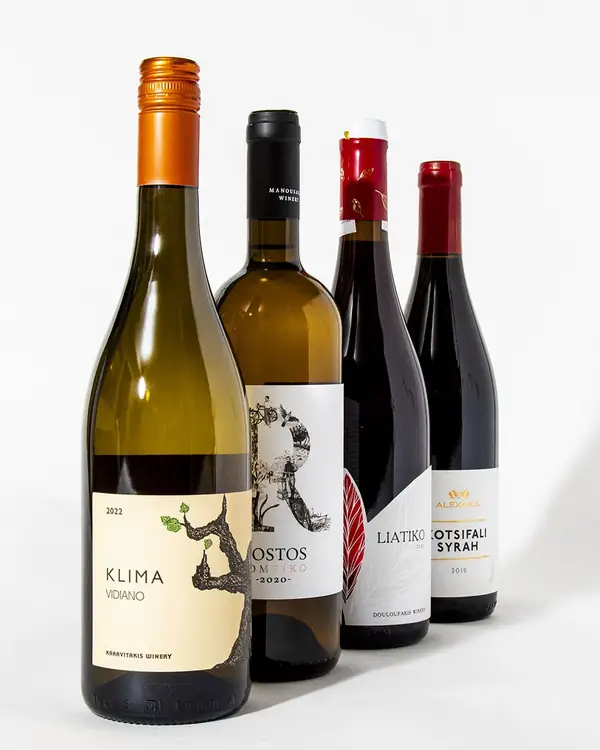 Descubre los vinos de Creta con estas 4 botellas