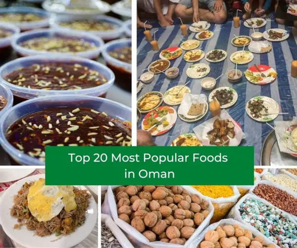 Los 25 alimentos más populares de Omán