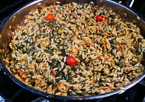 The Ultimate Bhagi (Spinach) Rice