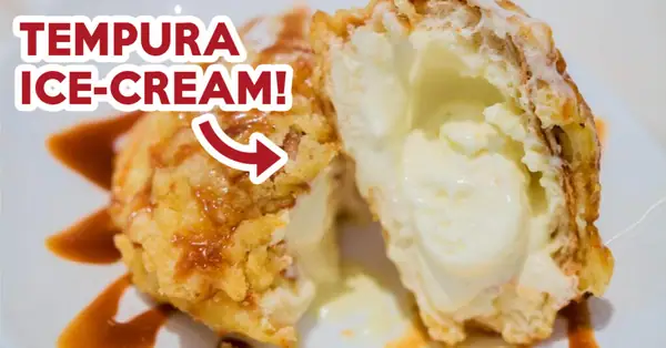 Yummo Chow Review: Fried Tempura Ice-cream And Sambal Wings At Bugis