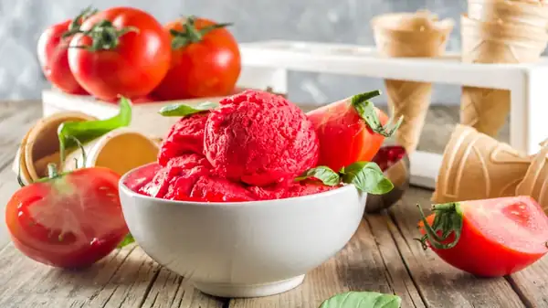 Tomato Ice Cream Actually Exists, And Apparently It's Delicious