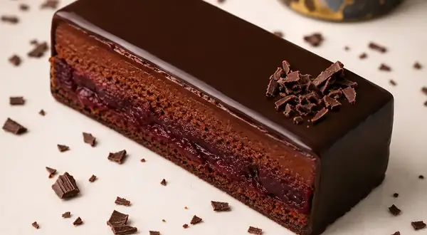 Makamba Dark Chocolate Cherry Cake
