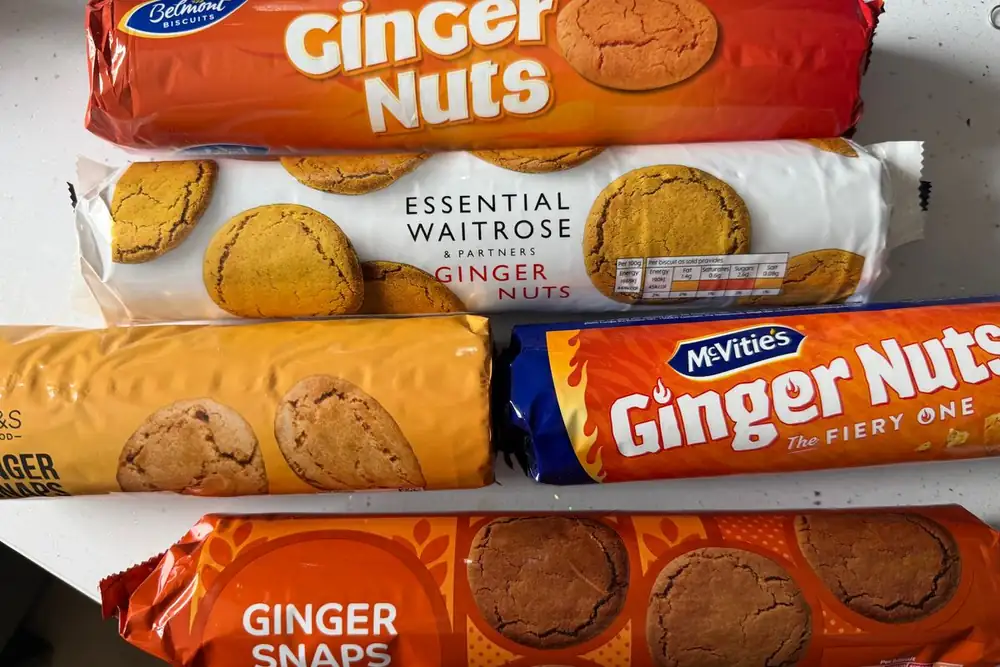 Probé galletas de jengibre de Aldi, M&S y más