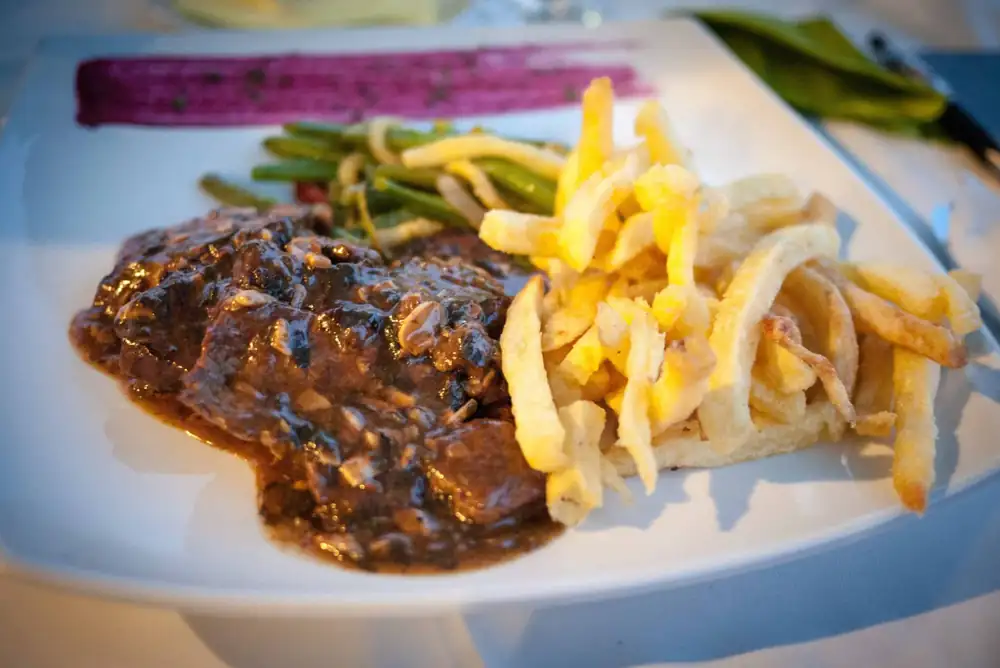 Tigania method (Greek pan fried pork)