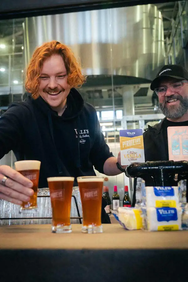 Pirate Life y Vili's han convertido un pastel de vainilla muy querido de Sudáfrica en una cerveza