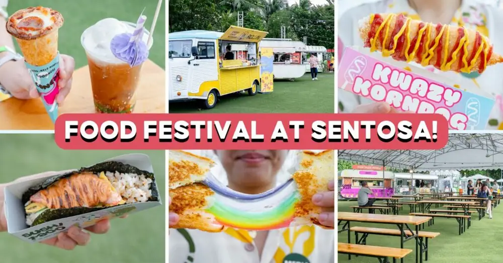 Savour Park Sentosa: La mayor feria de food trucks de Singapur ofrece tostadas de queso arcoíris, tacos de sushi y mucho más