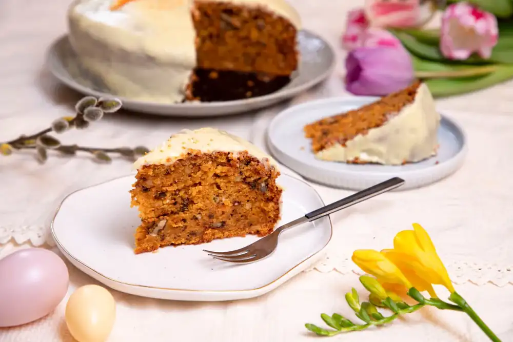 White chocolate carrot cake from Bea Gáspár