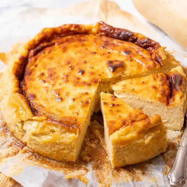 Crustless Pumpkin Cheesecake
