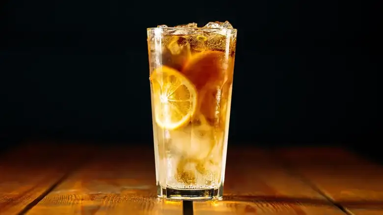 Turn A Long Island Iced Tea Into A Texas Tea With Just A Shot Of Bourbon