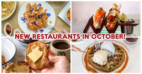 10 nuevos restaurantes en octubre de 2021: pizza Margherita frita, tacos japoneses y tempura de mochi