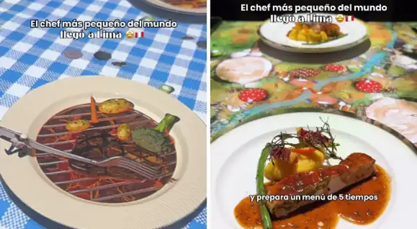 El chef más pequeño del mundo llega a Lima para convertir tu cena en un espectáculo