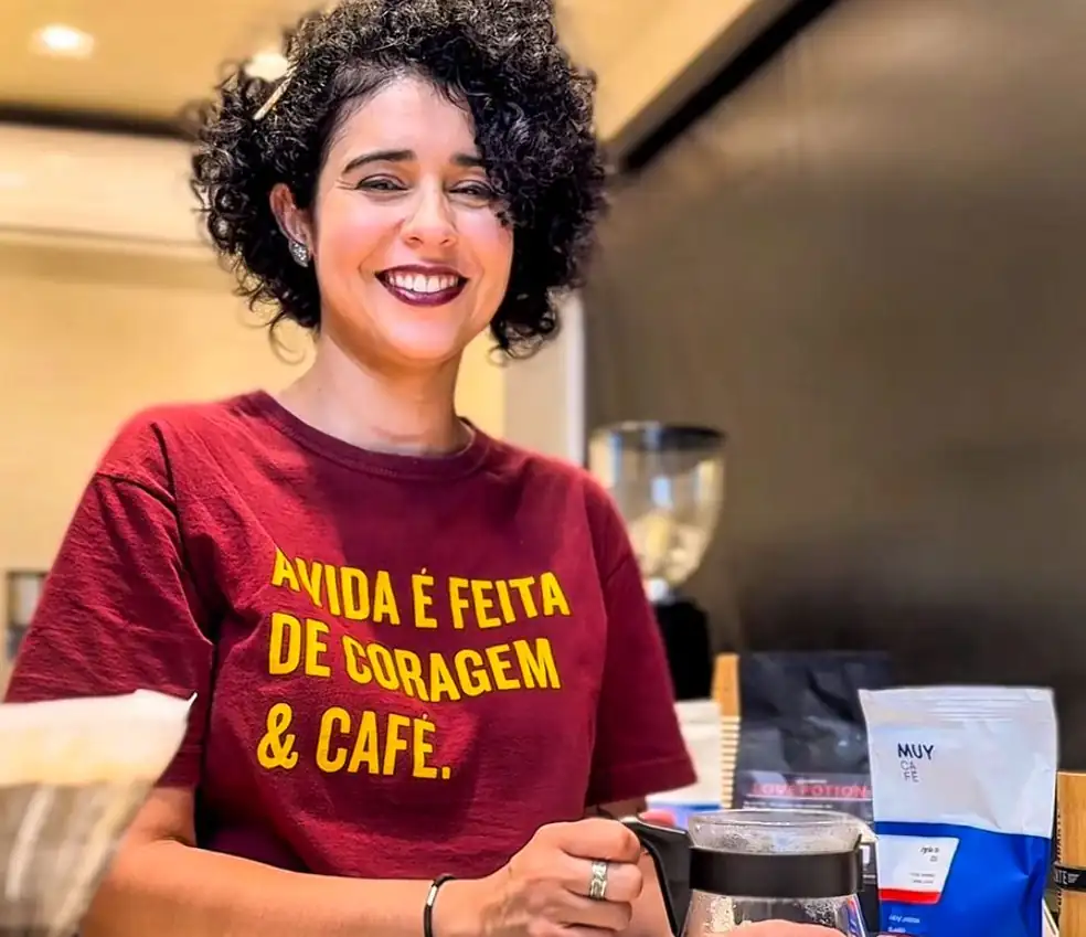 Juliana Morgado defends Brazil in the world filter coffee competition: “They'll see what our coffee is like and the strength of women.”