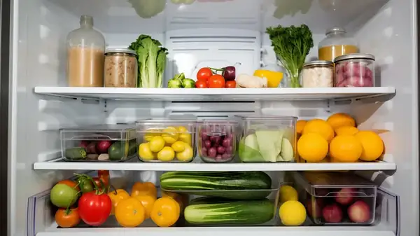 Here's Where Tall Items Should Always Be Placed In Your Fridge