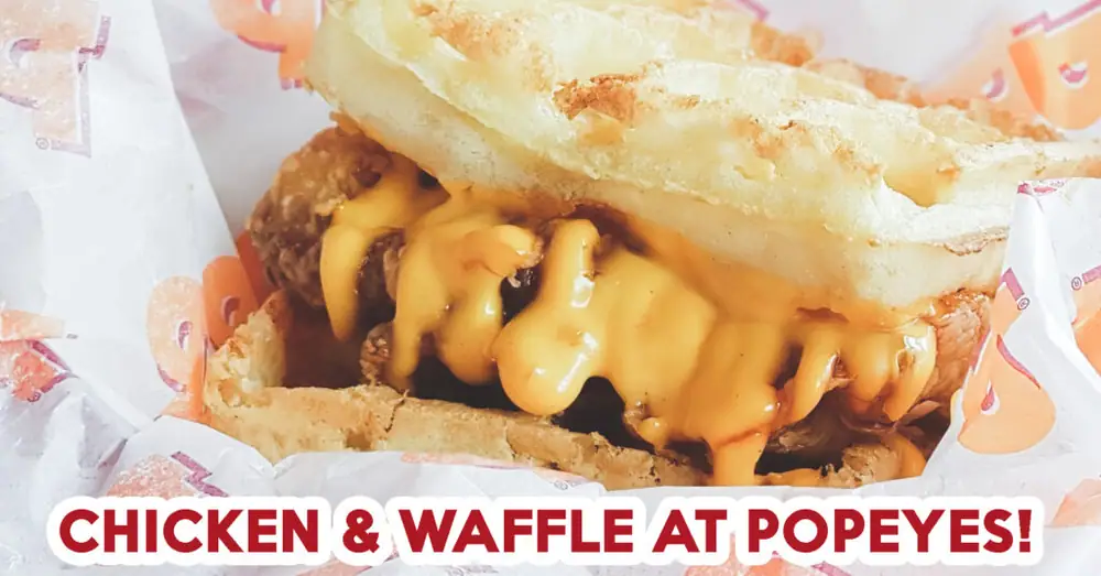 Popeyes Has A New Chicken And Waffle Dish