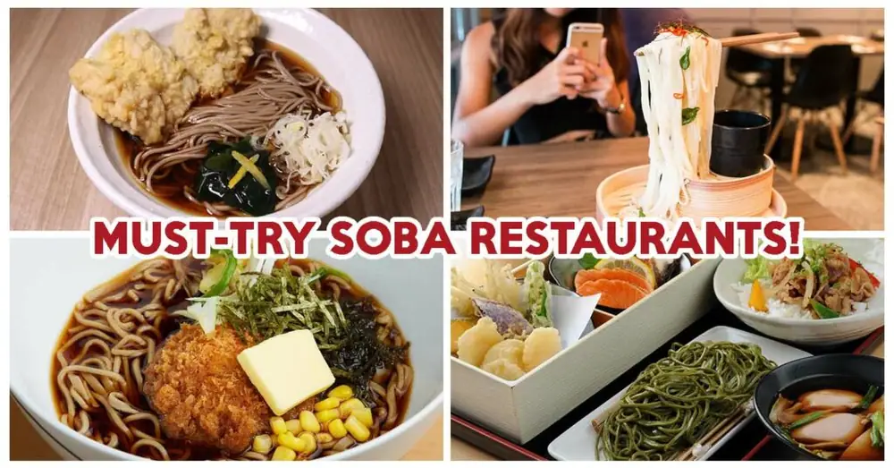 6 lugares de soba en Singapur que son tan auténticos como los de Japón
