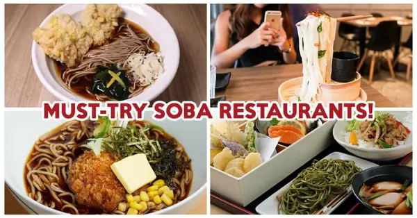 6 lugares de soba en Singapur que son tan auténticos como los de Japón