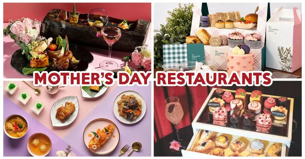 15 restaurantes y ofertas especiales para el Día de la Madre, con merienda desde $28++ por persona