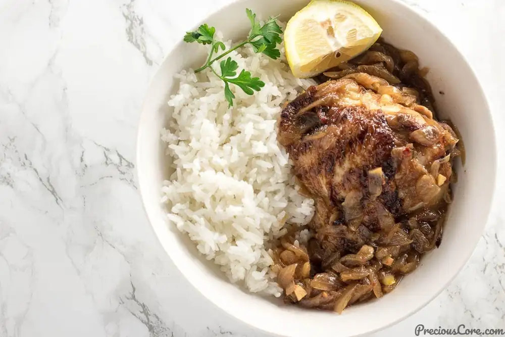 Poulet Yassa (Chicken Yassa)