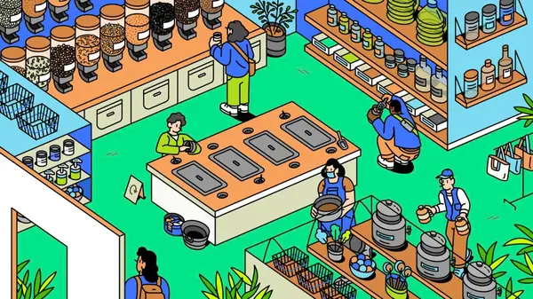 Los productos de recarga están llegando a tu rutina de compras de comestibles