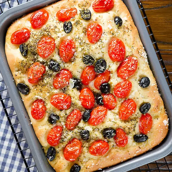 Homemade Focaccia Pugliese